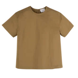 T-shirt en gabardine de coton Desert