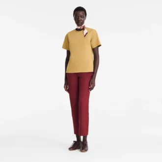 T-shirt en gabardine de coton Desert