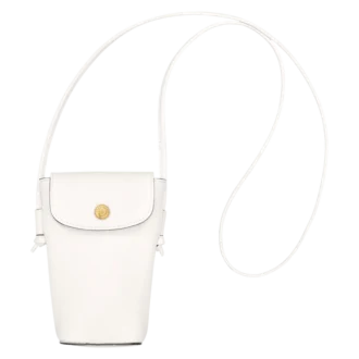 Étui pour téléphone épure avec lacet en cuir